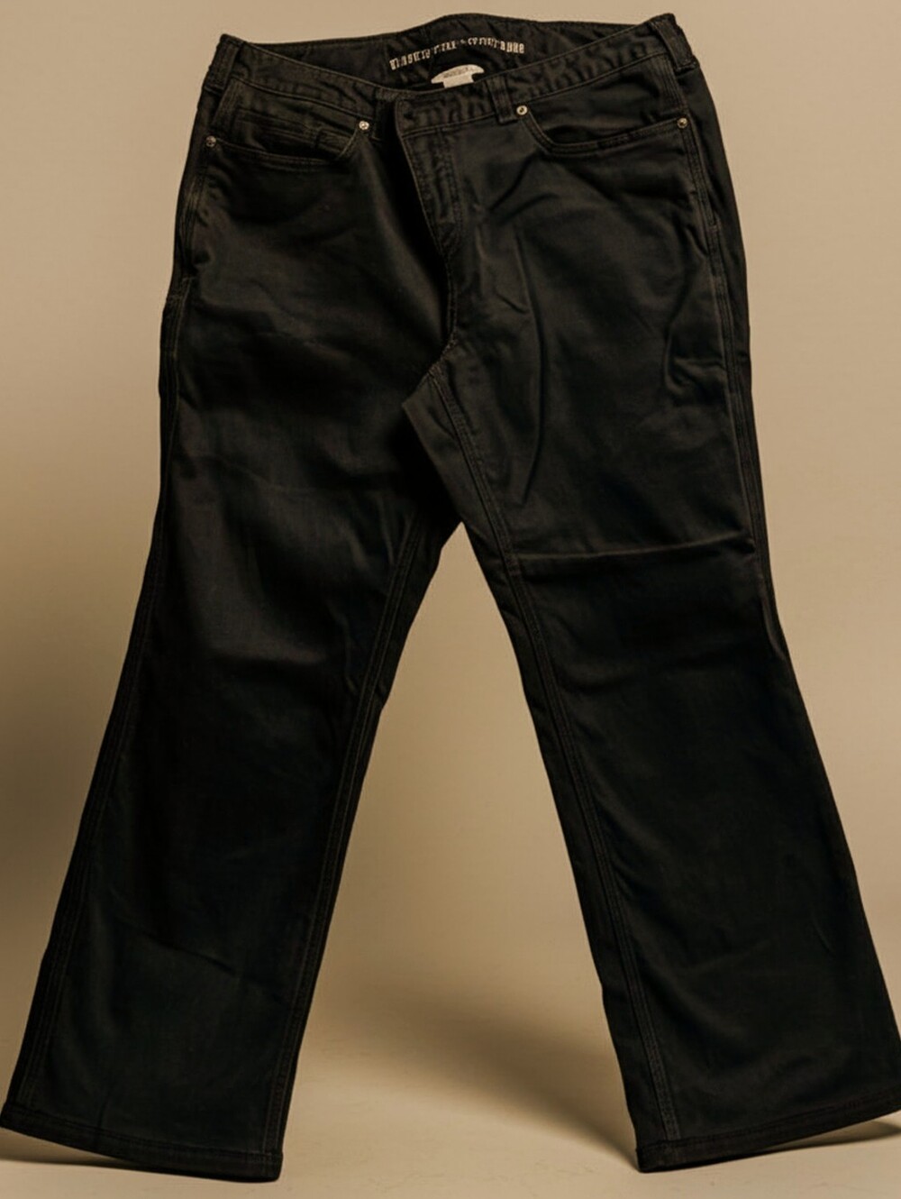 Men's Black Jeans - Classic Straight Fit